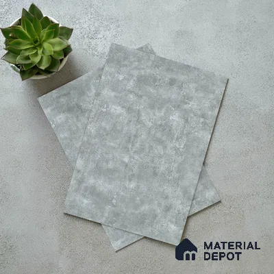 Grey Marble Look LM 02821 Sure Gravel 8 ft x 4 ft Fine Sand Stone Finish Decorative Laminate - 1 mm | Suitable for TV Unit, Wardrobe, Kitchen Cabinets