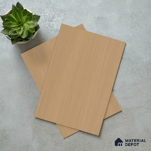 Wooden Look LM 02866 Drum Stick 8 ft x 4 ft Zero Soft Matt Finish Decorative Laminate - 1 mm | Suitable for TV Unit, Wardrobe, Kitchen Cabinets