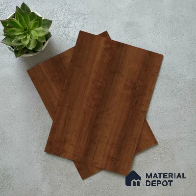 Wooden Look LM 02889 Crimson Cedar 8 ft x 4 ft Phoenix Finish Decorative Laminate - 1 mm | Suitable for TV Unit, Wardrobe, Kitchen Cabinets