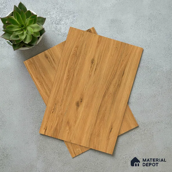 Wooden Look LM 02892 Swiss Woos Light 8 ft x 4 ft Zero Soft Matt Finish Decorative Laminate - 1 mm | Suitable for TV Unit, Wardrobe, Kitchen Cabinets