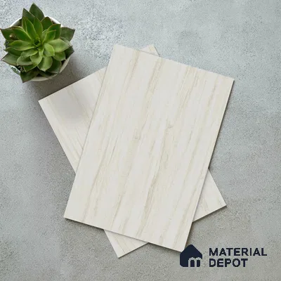 Wooden Look LM 02893 Ice Burg 8 ft x 4 ft Hydra Bark Finish Decorative Laminate - 1 mm | Suitable for TV Unit, Wardrobe, Kitchen Cabinets