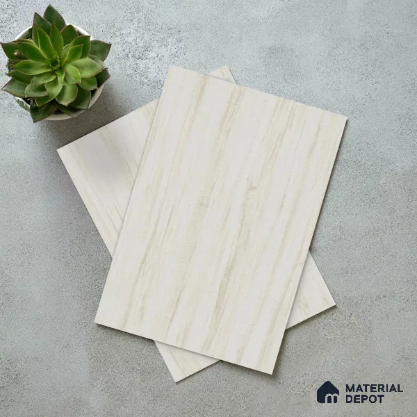 Wooden Look LM 02893 Ice Burg 8 ft x 4 ft Hydra Bark Finish Decorative Laminate - 1 mm | Suitable for TV Unit, Wardrobe, Kitchen Cabinets