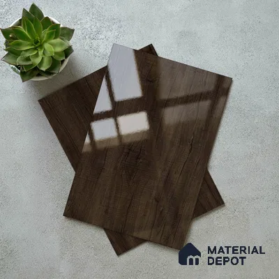 Wooden Look LM 02967 Jute Maple 8 ft x 4 ft High Gloss Finish Decorative Laminate - 1 mm | Suitable for TV Unit, Wardrobe, Kitchen Cabinets