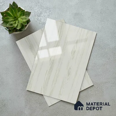 Wooden Look LM 02968 Swish Elm 8 ft x 4 ft High Gloss Finish Decorative Laminate - 1 mm | Suitable for TV Unit, Wardrobe, Kitchen Cabinets