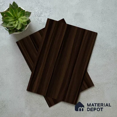 Wooden Look LM 02979 Smoke Walnut 8 ft x 4 ft Extra Matt Finish Decorative Laminate - 1 mm | Suitable for TV Unit, Wardrobe, Kitchen Cabinets