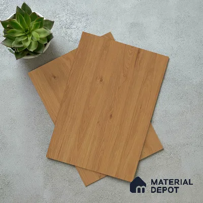 Wooden Look LM 02984 Balsar Yellow 8 ft x 4 ft Suede Finish Decorative Laminate - 1 mm | Suitable for TV Unit, Wardrobe, Kitchen Cabinets