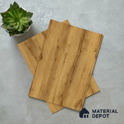 Wooden Look LM 02990 Peanut Pine 8 ft x 4 ft Suede Finish Decorative Laminate - 1 mm | Suitable for TV Unit, Wardrobe, Kitchen Cabinets