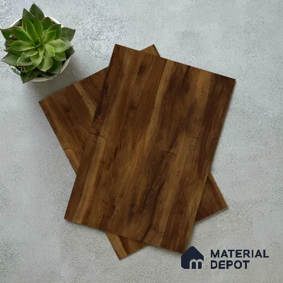 Wooden Look LM 02998 Kenya Wooden 8 ft x 4 ft Suede Finish Decorative Laminate - 1 mm | Suitable for TV Unit, Wardrobe, Kitchen Cabinets