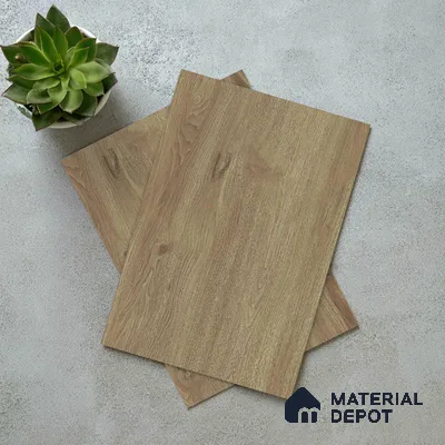 Wooden Look LM 03013 Highland Dark 8 ft x 4 ft Suede Finish Decorative Laminate - 1 mm | Suitable for TV Unit, Wardrobe, Kitchen Cabinets