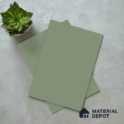 Cool Grey Solid Colors Look LM 03029 Aspire 8 ft x 4 ft Zero Soft Matt Finish Decorative Laminate - 1 mm | Suitable for Living Room, Kitchen, Office