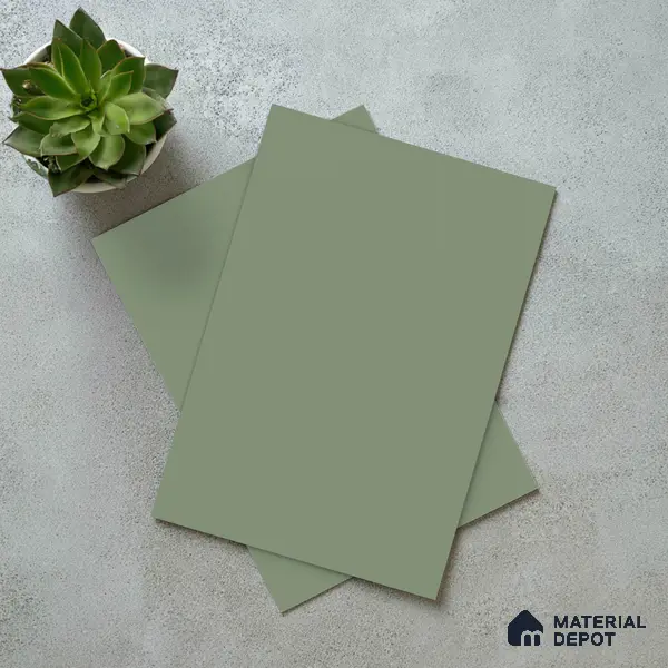 Cool Grey Solid Colors Look LM 03029 Aspire 8 ft x 4 ft Zero Soft Matt Finish Decorative Laminate - 1 mm | Suitable for Living Room, Kitchen, Office