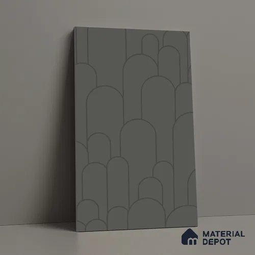 Patterned Look LM 15532 Strom Grey 8 ft x 4 ft Texture Finish Decorative Laminate - 1 mm | Suitable for Bedroom, TV Unit, Wardrobe