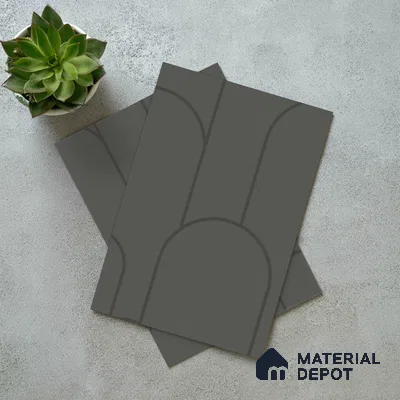 Patterned Look LM 15532 Strom Grey 8 ft x 4 ft Texture Finish Decorative Laminate - 1 mm | Suitable for Bedroom, TV Unit, Wardrobe
