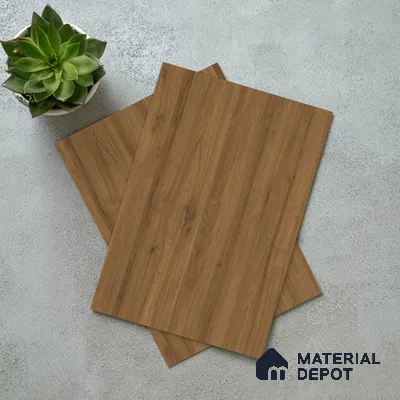 Wooden Look LM 01746 Canadian Cedar 8 ft x 4 ft Suede Finish Decorative Laminate - 1 mm | Suitable for TV Unit, Wardrobe, Kitchen Cabinets