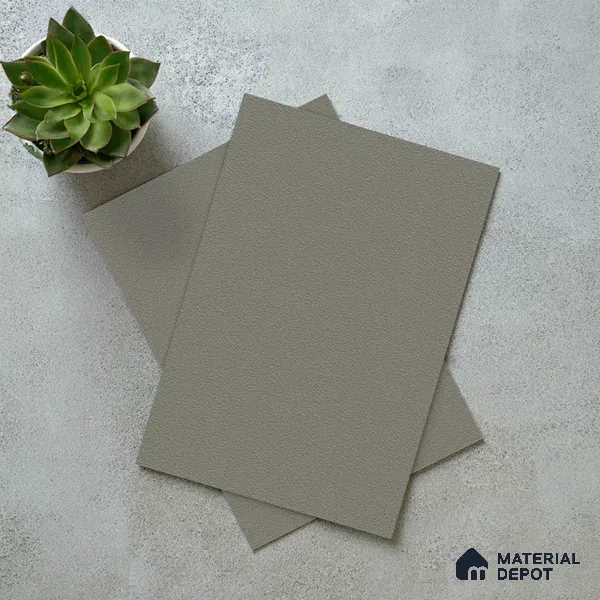 Solid Colors Look LM 01767 Light Light Warm Grey 8 ft x 4 ft Suede Finish Decorative Laminate - 1 mm | Suitable for Living Room, Kitchen, Office