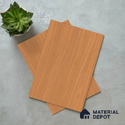 Wooden Look LM 15561 Mangrove Wood 8 ft x 4 ft Matte Finish Decorative Laminate - 1 mm | Suitable for TV Unit, Wardrobe, Kitchen Cabinets