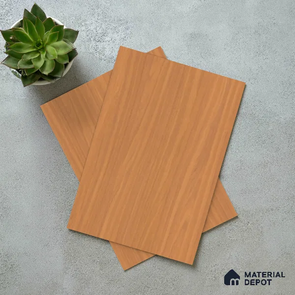 Wooden Look LM 15561 Mangrove Wood 8 ft x 4 ft Matte Finish Decorative Laminate - 1 mm | Suitable for TV Unit, Wardrobe, Kitchen Cabinets