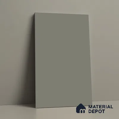 Solid Colors Look LM 01697 Light Warm Light Grey 8 ft x 4 ft Super Matte Finish Decorative Laminate - 1 mm | Suitable for Living Room, Kitchen, Office