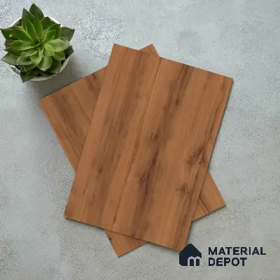 Wooden Look LM 01646 Indian Teak 8 ft x 4 ft Texture Finish Decorative Laminate - 1 mm | Suitable for TV Unit, Wardrobe, Kitchen Cabinets