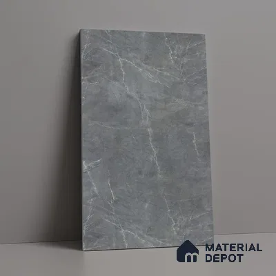 Stone Look LM 15537 Dull Calacatta 8 ft x 4 ft Texture Finish Decorative Laminate - 1 mm | Suitable for TV Unit, Wardrobe, Kitchen Cabinets