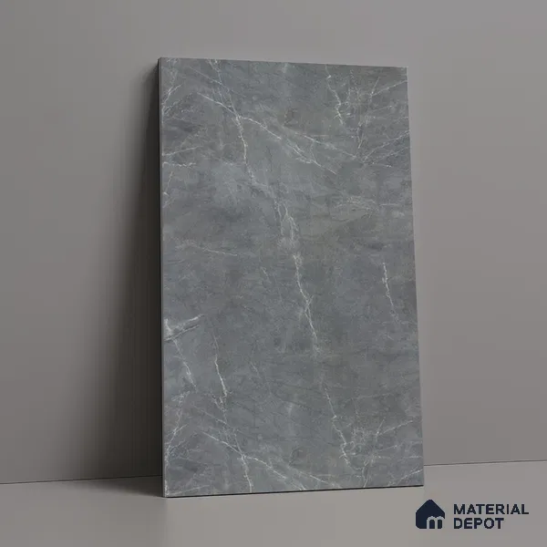 Stone Look LM 15537 Dull Calacatta 8 ft x 4 ft Texture Finish Decorative Laminate - 1 mm | Suitable for TV Unit, Wardrobe, Kitchen Cabinets