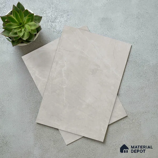 Marble Look LM 01255 Dull Calacatta 8 ft x 4 ft Texture Finish Decorative Laminate - 1 mm | Suitable for TV Unit, Wardrobe, Kitchen Cabinets