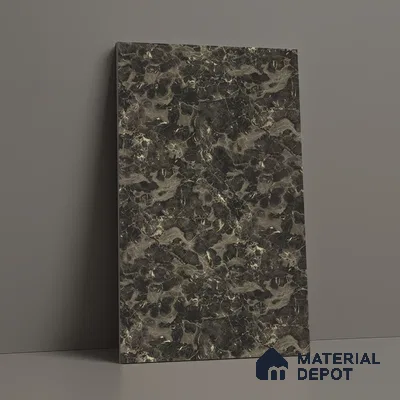 Marble Look LM 01619 Dynamic Calacatta 8 ft x 4 ft Texture Finish Decorative Laminate - 1 mm | Suitable for TV Unit, Wardrobe, Kitchen Cabinets