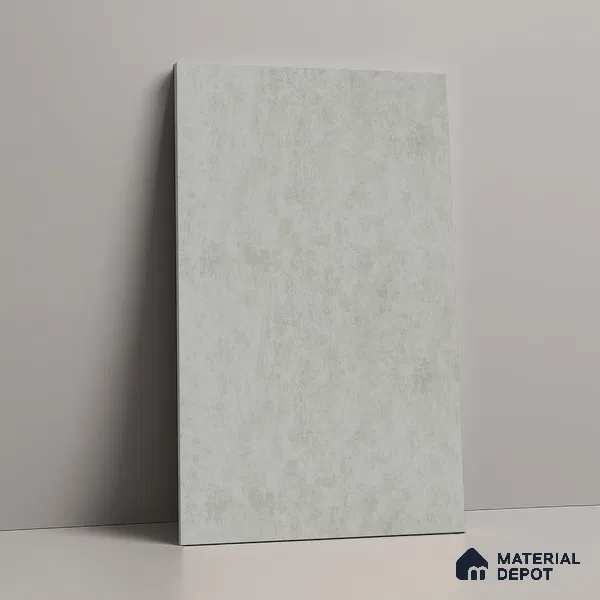Grey Marble Look LM 02812 Tuffalo Light 8 ft x 4 ft Natural Thermal Stone Finish Decorative Laminate - 1 mm | Suitable for TV Unit, Wardrobe, Kitchen Cabinets