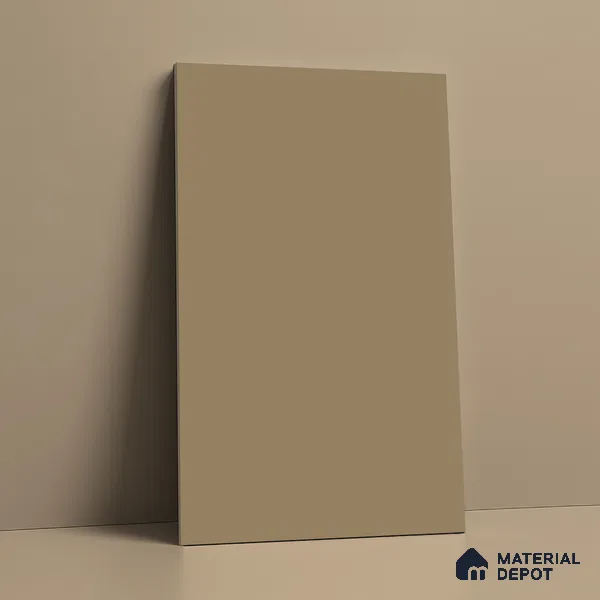 Textured Solid Look LM 02823 Beaver Brown 8 ft x 4 ft Stonem Finish Decorative Laminate - 1 mm | Suitable for TV Unit, Wardrobe, Kitchen Cabinets