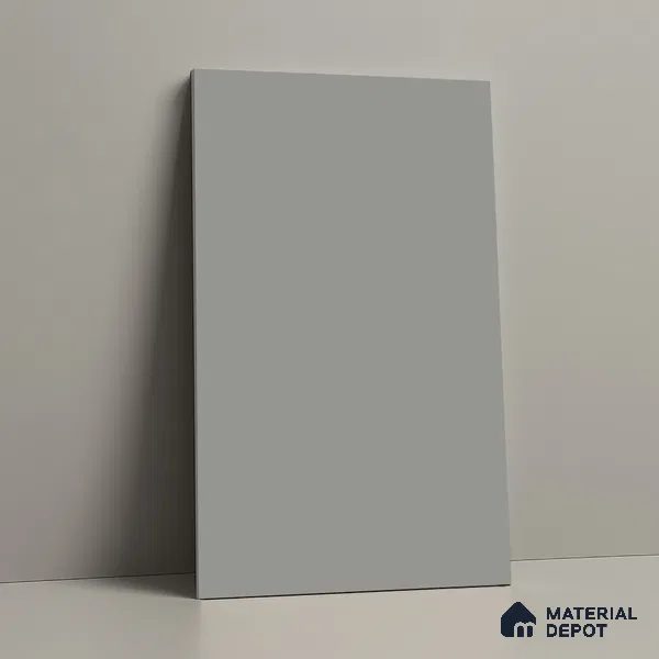Textured Solid Look LM 02825 Light Grey 8 ft x 4 ft Stone Finish Decorative Laminate - 1 mm | Suitable for TV Unit, Wardrobe, Kitchen Cabinets