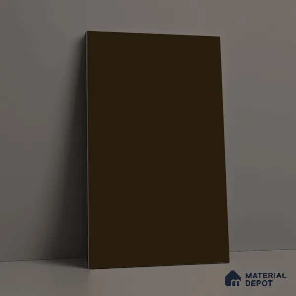 Textured Solid Look LM 02833 Coffee 8 ft x 4 ft Capella Finish Decorative Laminate - 1 mm | Suitable for TV Unit, Wardrobe, Kitchen Cabinets