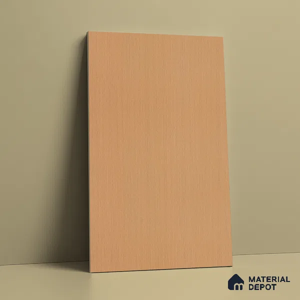 Wooden Look LM 02839 Burma Teak Yellow 8 ft x 4 ft Rugged Soft Oak Finish Decorative Laminate - 1 mm | Suitable for TV Unit, Wardrobe, Kitchen Cabinets