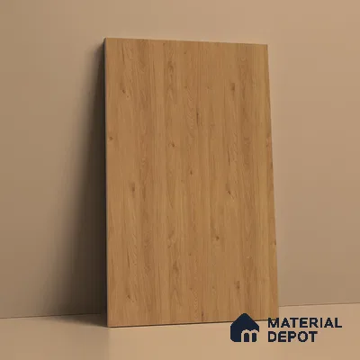 Wooden Look LM 02851 Balsar Yellow 8 ft x 4 ft Zero Soft Matt Finish Decorative Laminate - 1 mm | Suitable for TV Unit, Wardrobe, Kitchen Cabinets