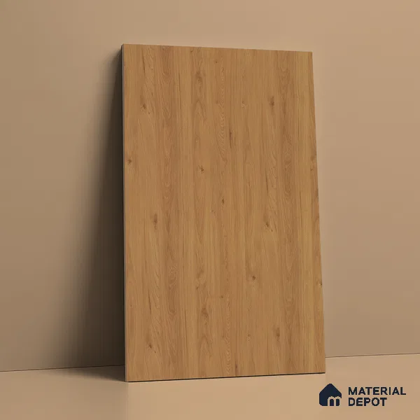 Wooden Look LM 02851 Balsar Yellow 8 ft x 4 ft Zero Soft Matt Finish Decorative Laminate - 1 mm | Suitable for TV Unit, Wardrobe, Kitchen Cabinets