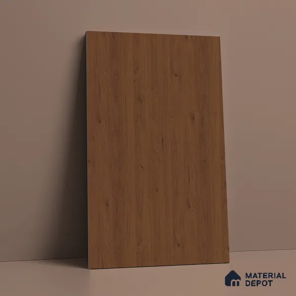 Wooden Look LM 02861 Balsar Cherry 8 ft x 4 ft Hydra Bark Finish Decorative Laminate - 1 mm | Suitable for TV Unit, Wardrobe, Kitchen Cabinets