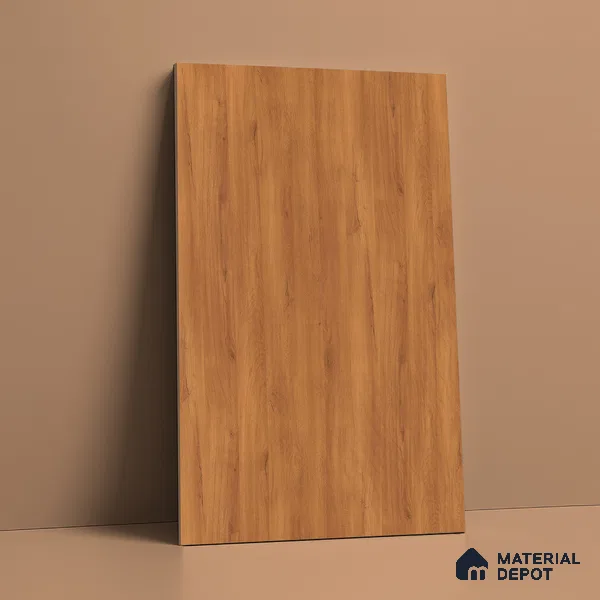 Wooden Look LM 02864 Dessertian 8 ft x 4 ft Zero Soft Matt Finish Decorative Laminate - 1 mm | Suitable for TV Unit, Wardrobe, Kitchen Cabinets