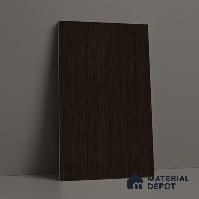 Wooden Look LM 02867 Burned Timber 8 ft x 4 ft Zero Soft Oak Finish Decorative Laminate - 1 mm | Suitable for TV Unit, Wardrobe, Kitchen Cabinets
