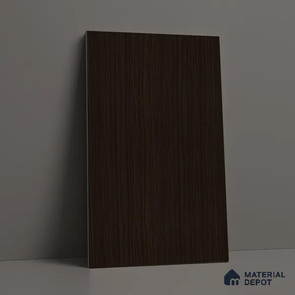 Wooden Look LM 02867 Burned Timber 8 ft x 4 ft Zero Soft Oak Finish Decorative Laminate - 1 mm | Suitable for TV Unit, Wardrobe, Kitchen Cabinets