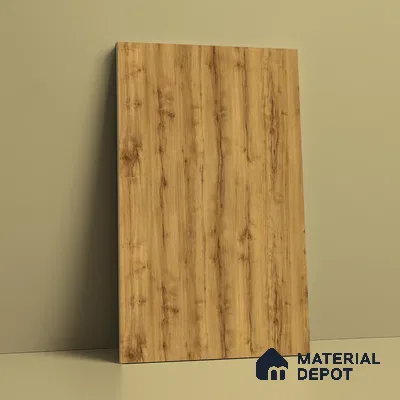 Wooden Look LM 02870 Peanut Pine 8 ft x 4 ft Zero Soft Oak Finish Decorative Laminate - 1 mm | Suitable for TV Unit, Wardrobe, Kitchen Cabinets