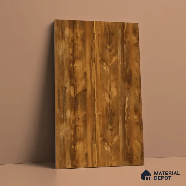 Wooden Look LM 02873 Boston Russet 8 ft x 4 ft Zero Soft Matt Finish Decorative Laminate - 1 mm | Suitable for TV Unit, Wardrobe, Kitchen Cabinets