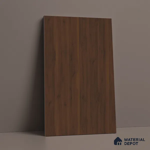 Wooden Look LM 02874 Dare Walnut 8 ft x 4 ft Zero Soft Matt Finish Decorative Laminate - 1 mm | Suitable for TV Unit, Wardrobe, Kitchen Cabinets