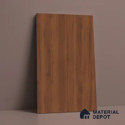 Wooden Look LM 02875 Cinnamon 8 ft x 4 ft Zero Soft Matt Finish Decorative Laminate - 1 mm | Suitable for TV Unit, Wardrobe, Kitchen Cabinets