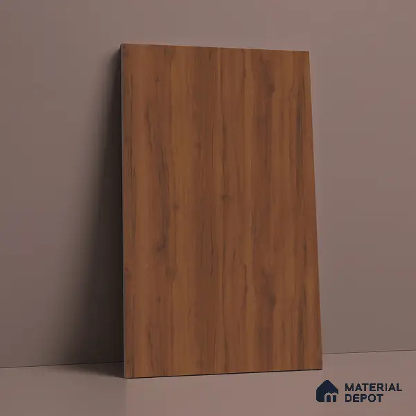 Wooden Look LM 02875 Cinnamon 8 ft x 4 ft Zero Soft Matt Finish Decorative Laminate - 1 mm | Suitable for TV Unit, Wardrobe, Kitchen Cabinets