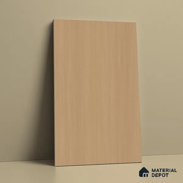 Wooden Look LM 02877 Drum Stick 8 ft x 4 ft Zero Soft Wooden Finish Decorative Laminate - 1 mm | Suitable for TV Unit, Wardrobe, Kitchen Cabinets