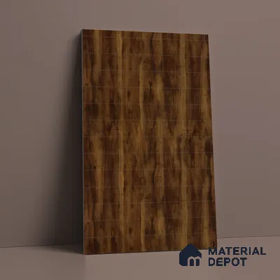 Wooden Look LM 02885 Kenya Wooden 8 ft x 4 ft Zontal Line Finish Decorative Laminate - 1 mm | Suitable for TV Unit, Wardrobe, Kitchen Cabinets
