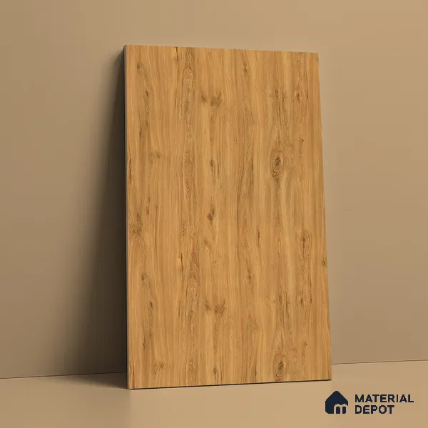 Wooden Look LM 02892 Swiss Woos Light 8 ft x 4 ft Zero Soft Matt Finish Decorative Laminate - 1 mm | Suitable for TV Unit, Wardrobe, Kitchen Cabinets