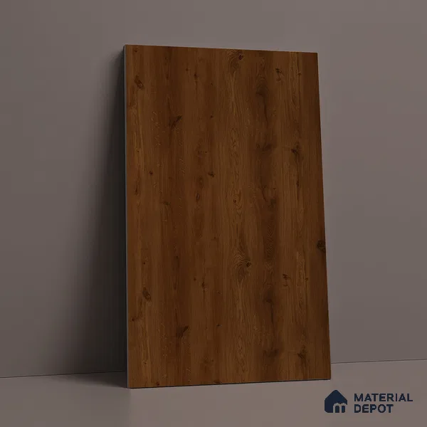 Wooden Look LM 02895 RedWooden 8 ft x 4 ft Hydra Bark Finish Decorative Laminate - 1 mm | Suitable for TV Unit, Wardrobe, Kitchen Cabinets