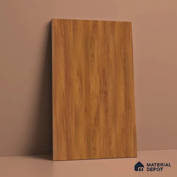 Wooden Look LM 02901 Balsa Yellow 8 ft x 4 ft Zero Soft Matt Finish Decorative Laminate - 1 mm | Suitable for TV Unit, Wardrobe, Kitchen Cabinets