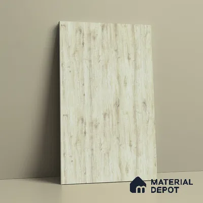 Wooden Look LM 02912 Cuneo Oak Light 8 ft x 4 ft Crest Wooden Finish Decorative Laminate - 1 mm | Suitable for TV Unit, Wardrobe, Kitchen Cabinets