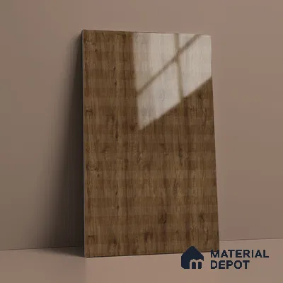 Wooden Look LM 02928 Cuneo Oak Cherry 8 ft x 4 ft Horizona Finish Decorative Laminate - 1 mm | Suitable for TV Unit, Wardrobe, Kitchen Cabinets